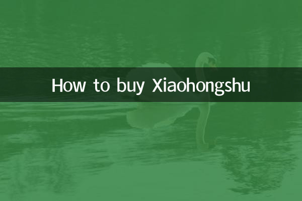 So kaufen Sie Xiaohongshu