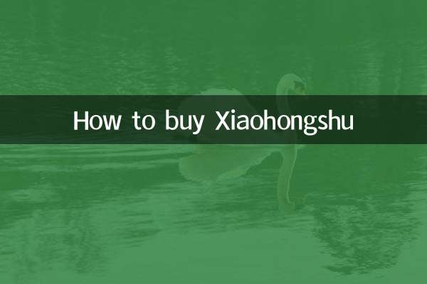 So kaufen Sie Xiaohongshu