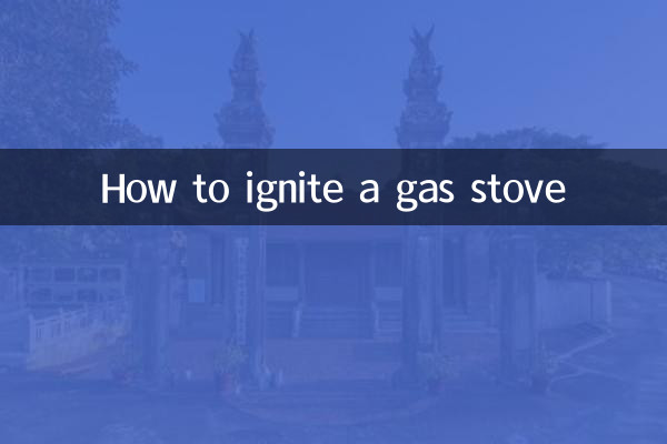 Cómo encender una estufa de gas