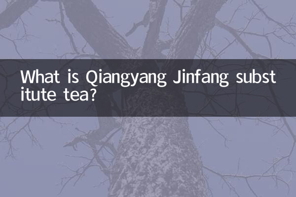 ما هو الشاي البديل تشيانغيانغ جينفانج؟