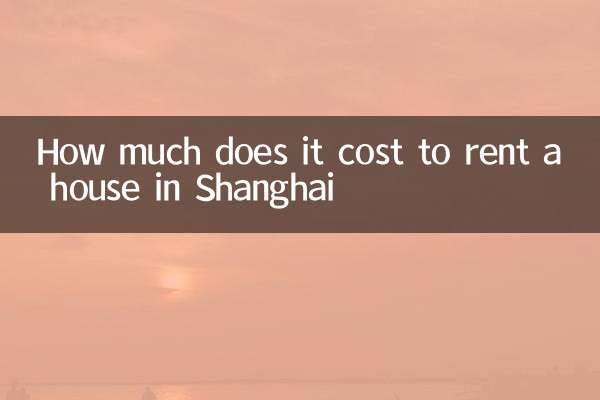 Quanto costa affittare una casa a Shanghai