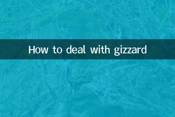 Comment gérer Gizzard
