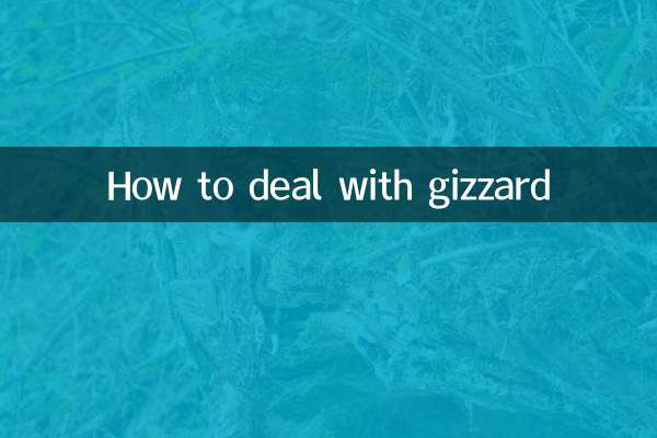 Comment gérer Gizzard