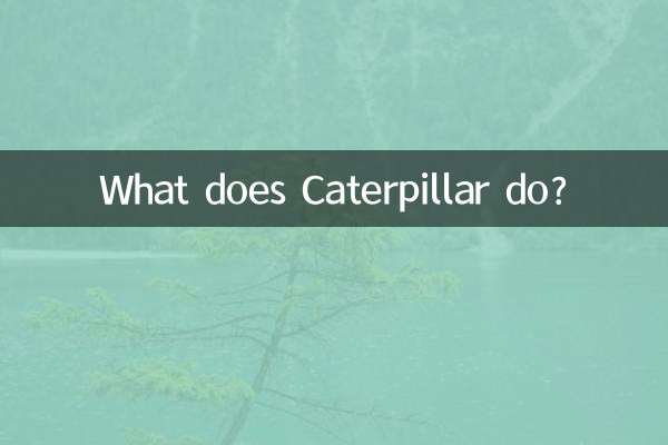 Cosa fa Caterpillar?