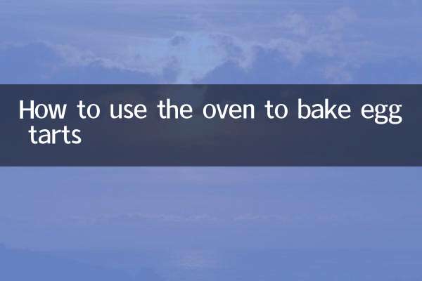 Como usar o forno para assar tortas de ovo