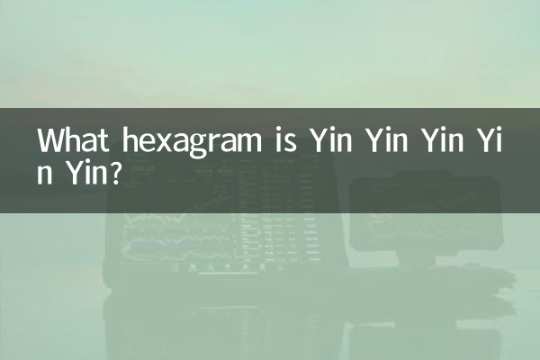 यिन यिन यिन यिन यिन कौन सा हेक्साग्राम है?