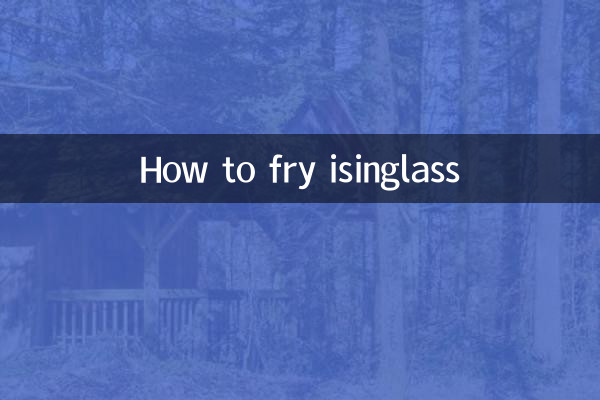 Como fritar cola de peixe