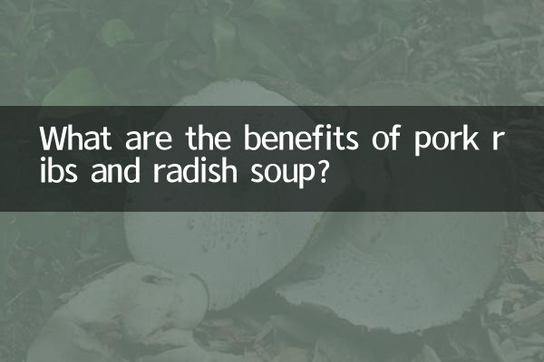 豚バラと大根のスープの効果は何ですか?