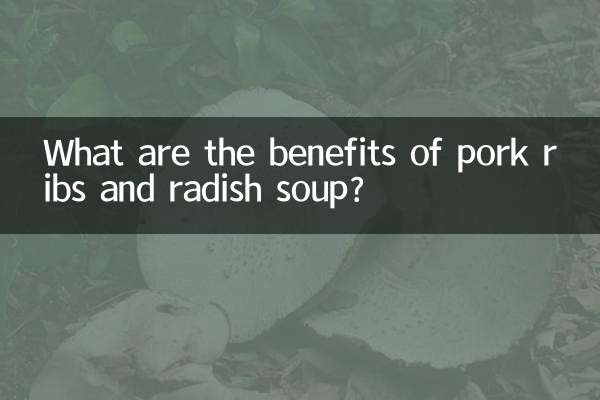 豚バラと大根のスープの効果は何ですか？
