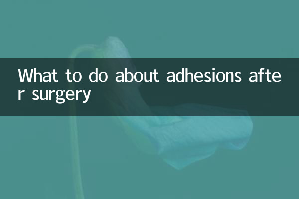 Was tun bei Verwachsungen nach einer Operation?