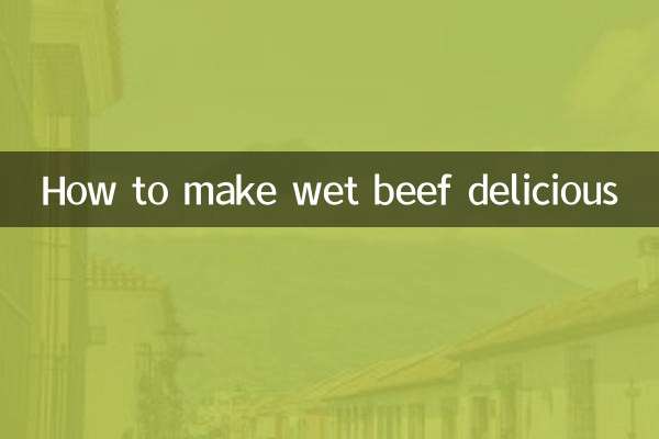 Como fazer carne molhada deliciosa