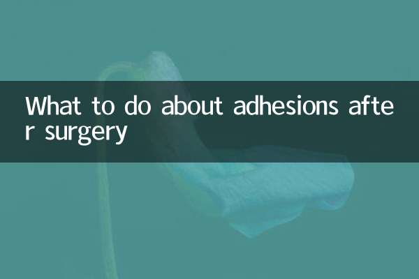 手術後粘連怎麼辦