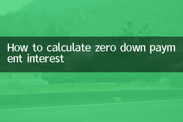 نحوه محاسبه سود پیش پرداخت صفر