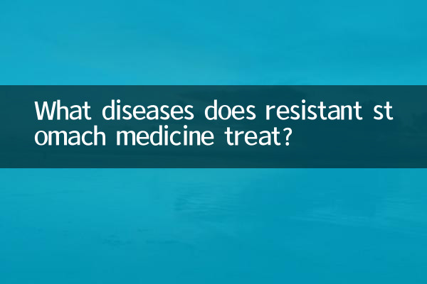 Welche Krankheiten werden mit resistenten Magenmedikamenten behandelt?