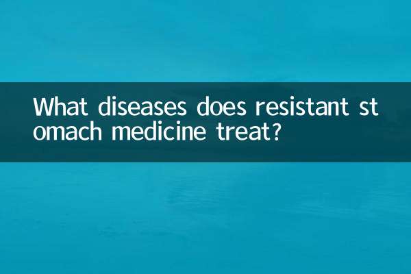 Welche Krankheiten werden mit resistenten Magenmedikamenten behandelt?