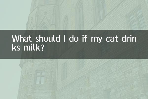 اگر میری بلی دودھ پیتا ہے تو مجھے کیا کرنا چاہئے؟