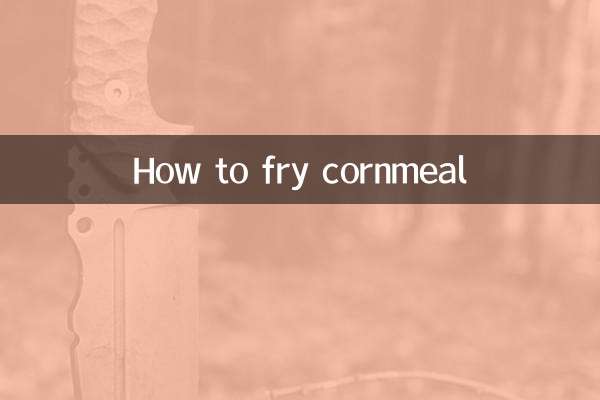 Come friggere la farina di mais