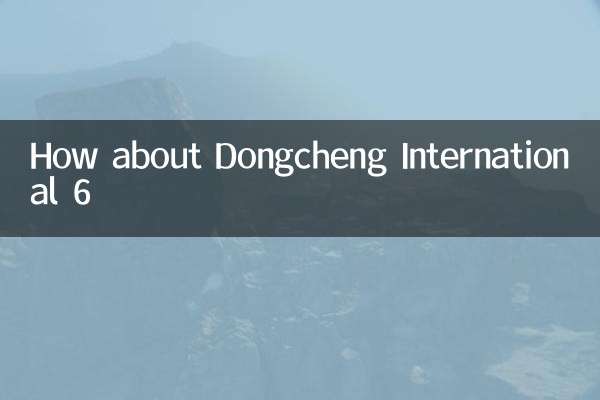 Que diriez-vous de Dongcheng International 6