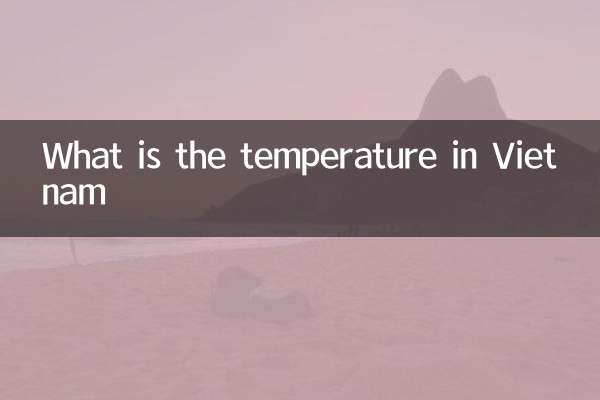 ¿Cuál es la temperatura en Vietnam?
