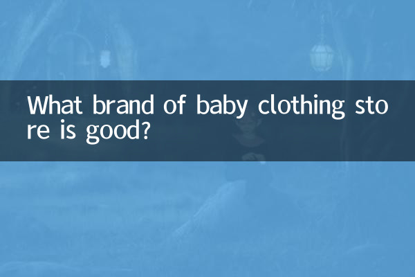 What brand of baby clothing store is good?