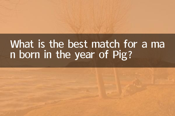 男属猪什么最配