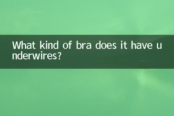 Che tipo di reggiseno ha i ferretti?