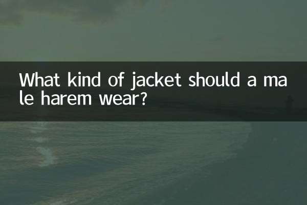 একজন পুরুষ হারেমের কি ধরনের জ্যাকেট পরা উচিত?