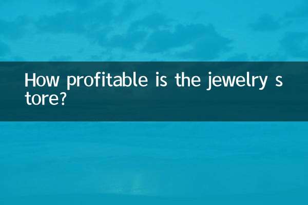 饰品店利润怎么样