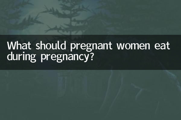 Cosa dovrebbero mangiare le donne incinte durante la gravidanza?