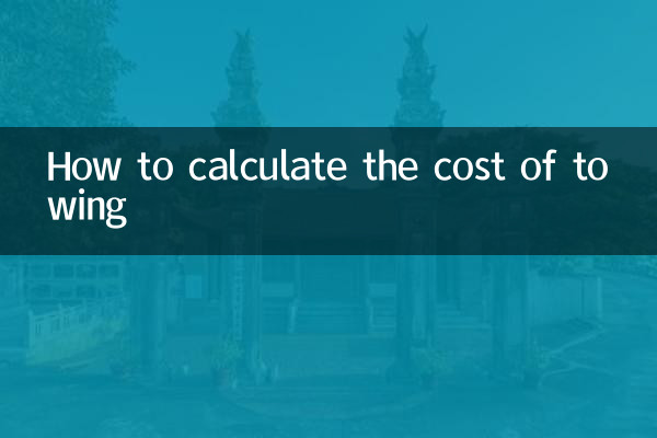 Come calcolare il costo del traino