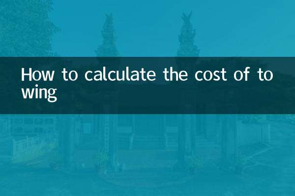 Come calcolare il costo del traino