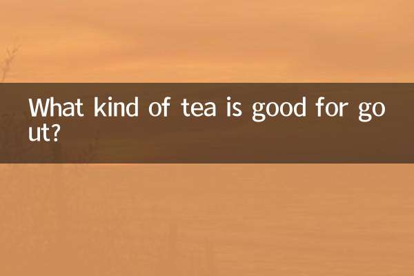 Welcher Tee ist gut gegen Gicht?
