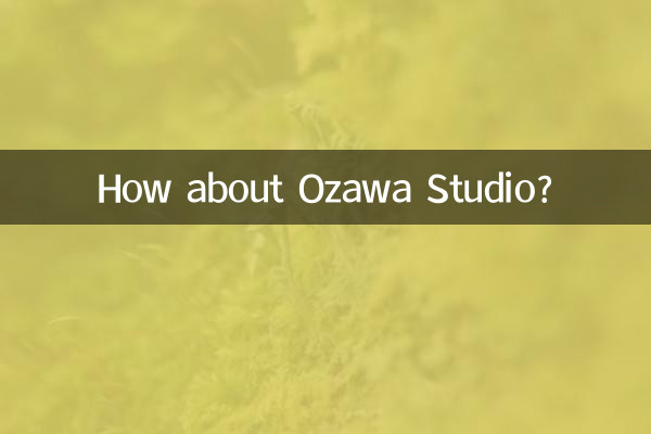 কিভাবে Ozawa স্টুডিও সম্পর্কে?