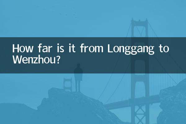 龍崗から温州までの距離はどのくらいですか？