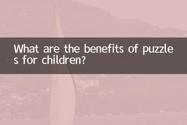 拼圖對兒童有什麼好處