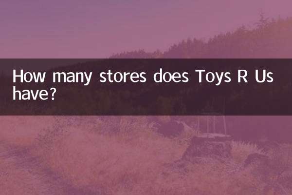 How many stores does Toys R Us have?