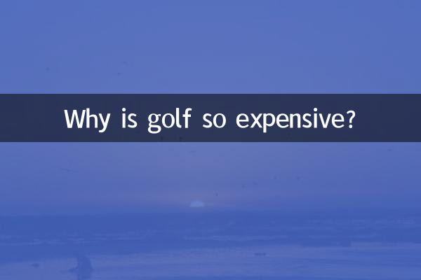 গলফ এত দামি কেন?