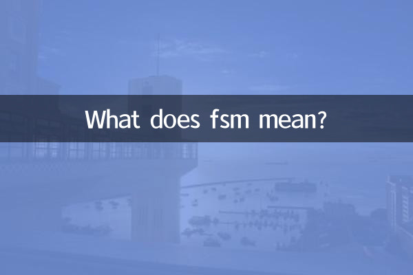 Cosa significa fsm?
