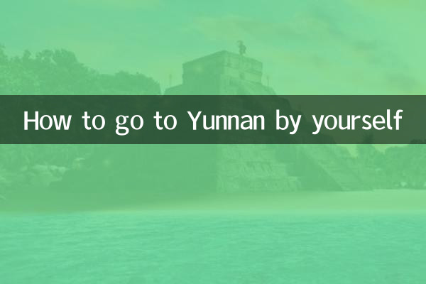 Come andare nello Yunnan da solo