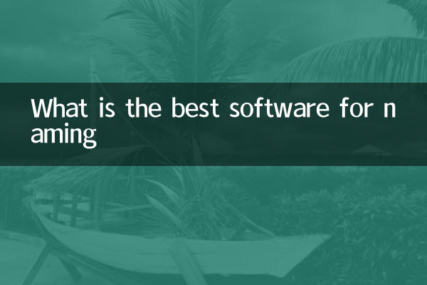 Qual è il miglior software per la denominazione