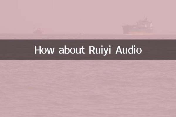 در مورد صوتی Ruiyi چطور
