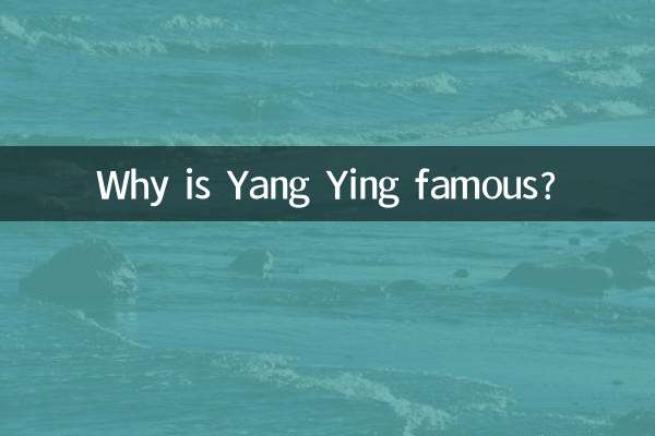 Warum ist Yang Ying berühmt?
