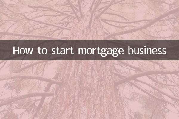 كيف تبدأ أعمال الرهن العقاري