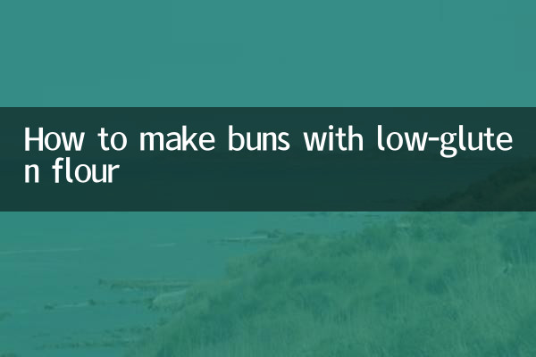 저글루텐 밀가루로 빵 만드는 법