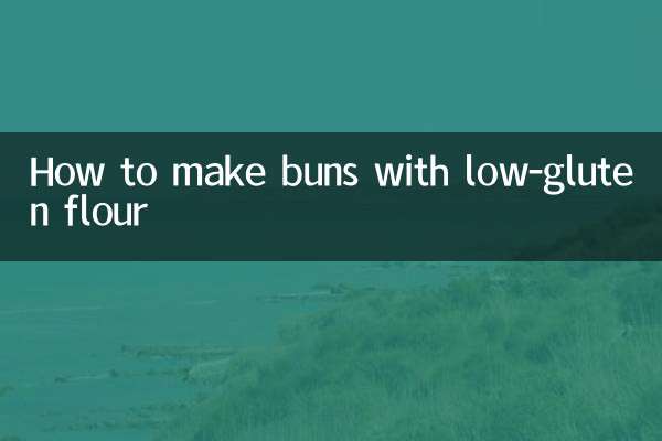 저글루텐 밀가루로 빵 만드는 법