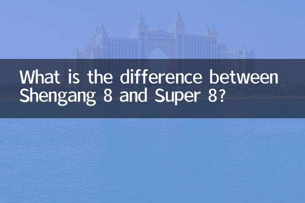 Qual è la differenza tra Shengang 8 e Super 8?