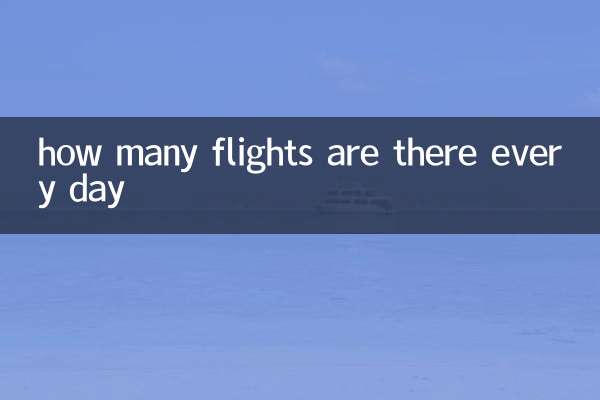 how many flights are there every day