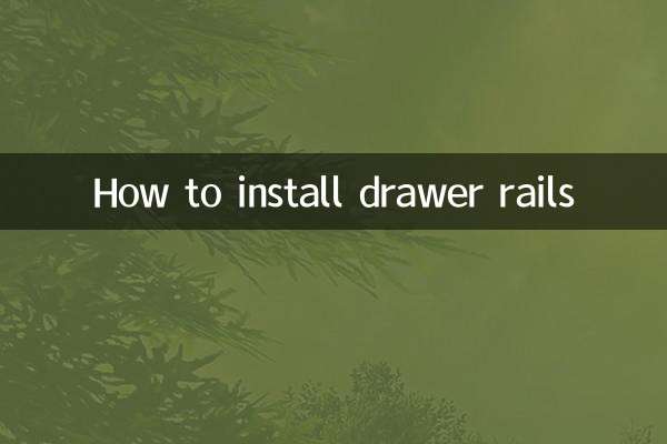 Как установить направляющие для ящиков