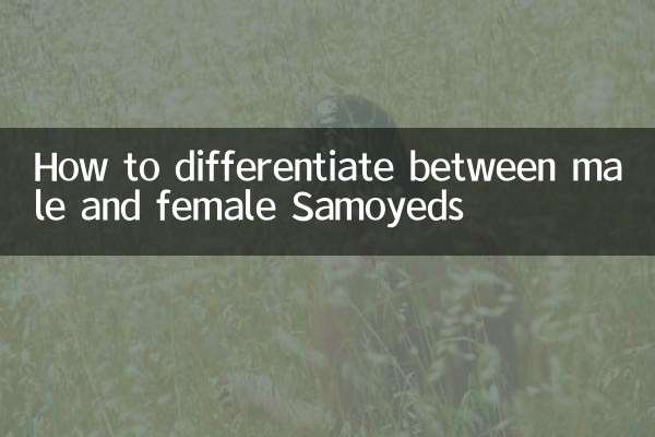 Как отличить самоедов мужского и женского пола