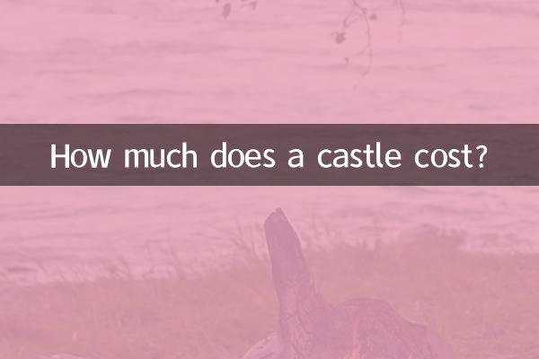 Quanto custa um castelo?